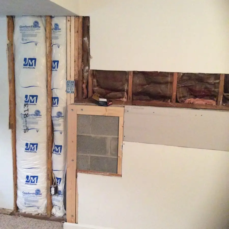 Wall insulation replacement during Structural Drying in Duanesburg